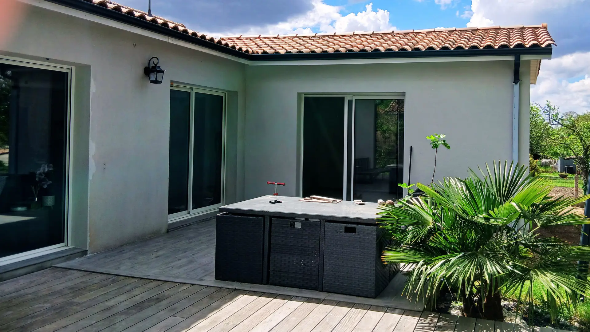 Extension de maison à Tresses