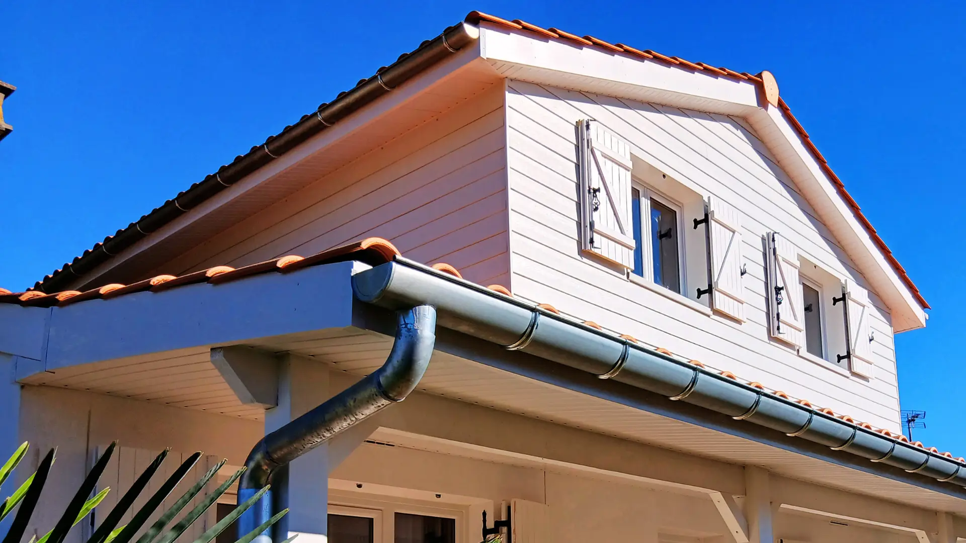 Surélévation Ossature Bois à Tresses